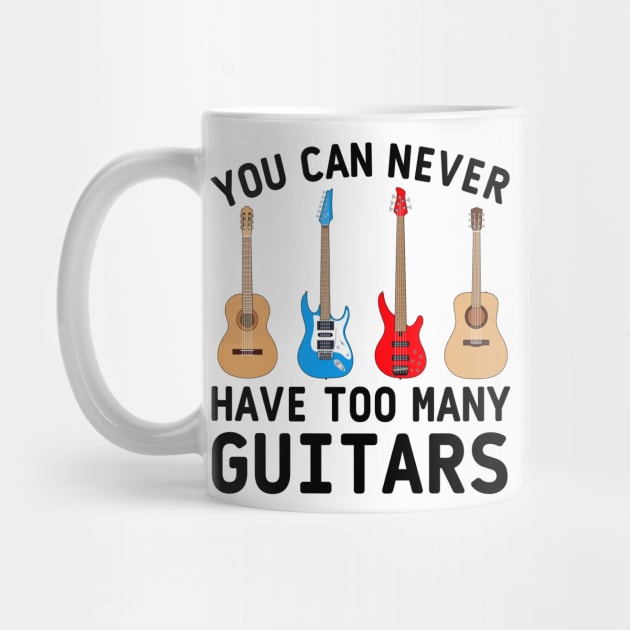 Guitar bass acoustic classic electric by Cute Tees Kawaii